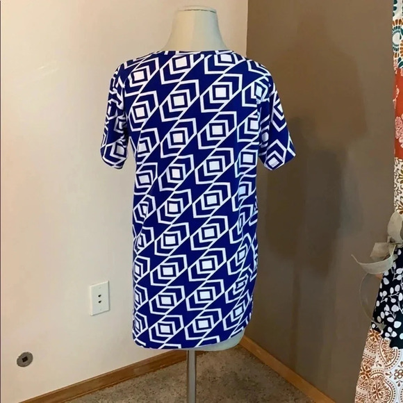 LuLaRoe girls Irma tunic size 14 - Picture 3 of 5